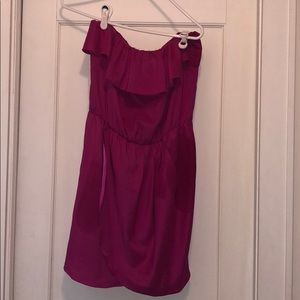 Pink Strapless Dress